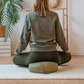 Meditation cushion ECO FLAT dark blue