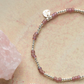 Golden Loyal bracelet with citrine stone