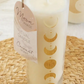 Fleur Vie white stearin scented candle