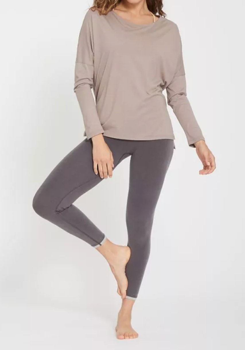 Shirt Daksha Tee - Oversize - Cacao - Yoga Searcher