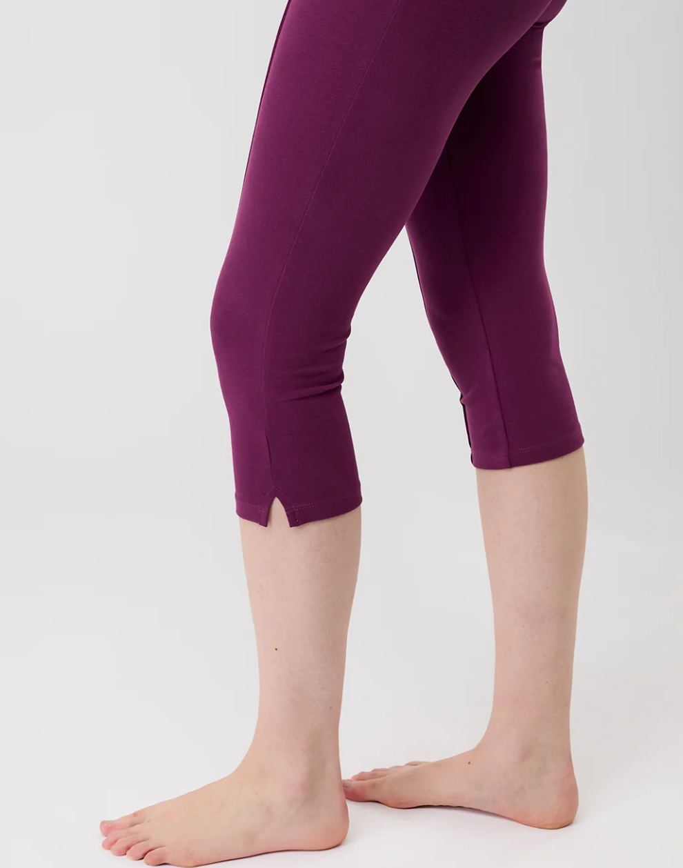 Capri Pants - Plum - Mandala