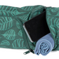 Sac pour tapis de yoga Leaves deep green Asana - 60cm