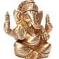 Statue de Ganesha -  gold - 7cm