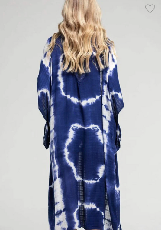 Mizar Kimono Dark purple