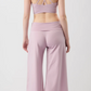 Roll-Over-Tulpenhose in natürlichem Tencel-Dschungelgrün – Mandala