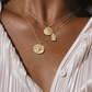 Collier "Prosperous Blessing Lakshmi" plaqué or 18k