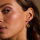 Boucles d'oreilles "Moon Lotus "