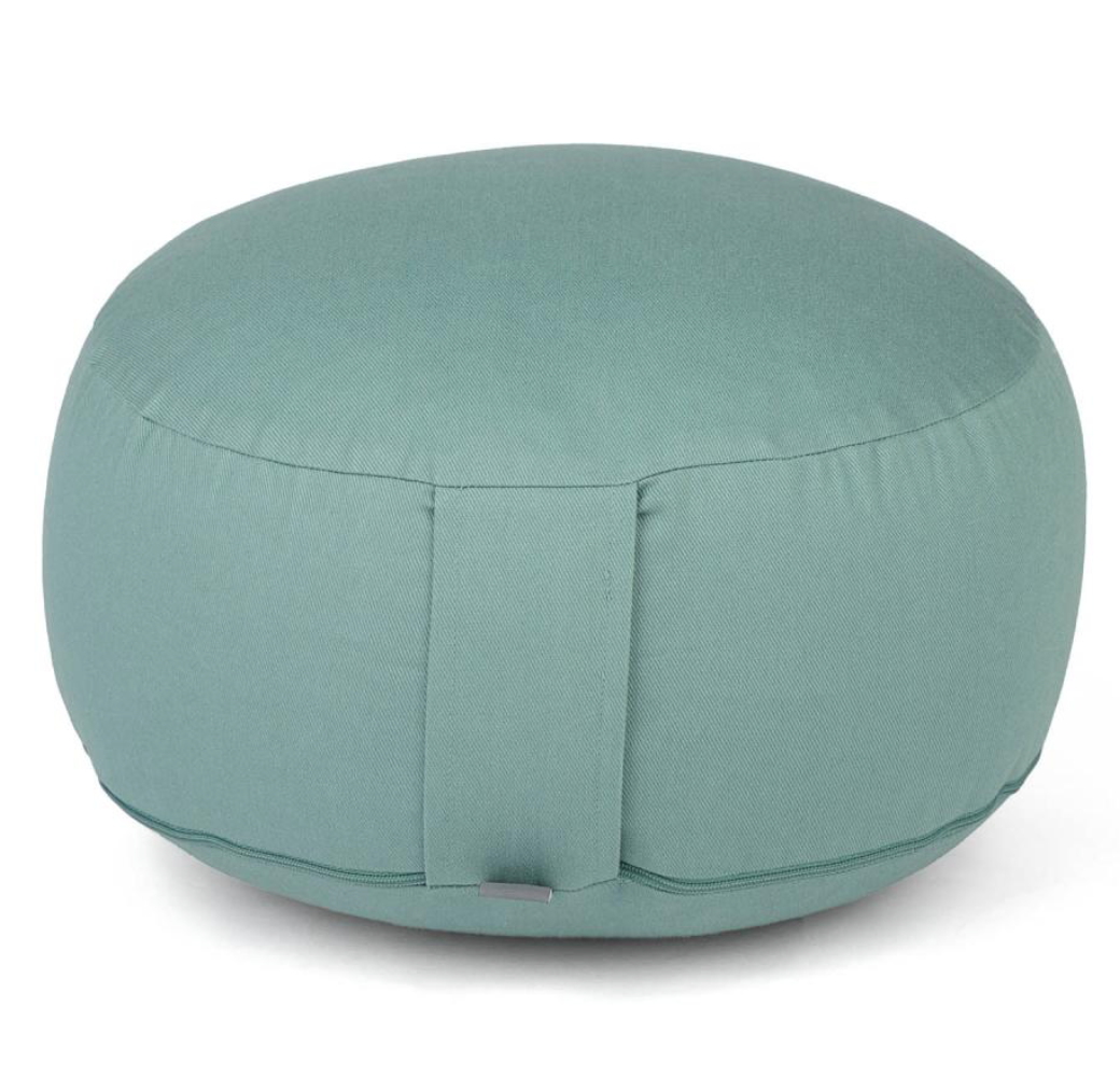 Coussin Rondo - Yoga méditation - bleu minéral