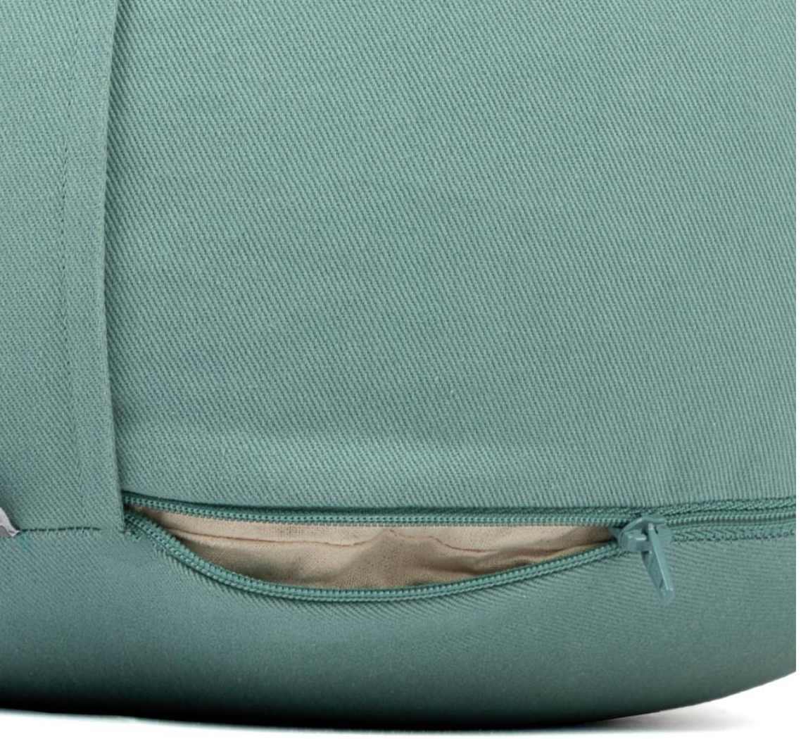 Coussin Rondo - Yoga méditation - bleu minéral