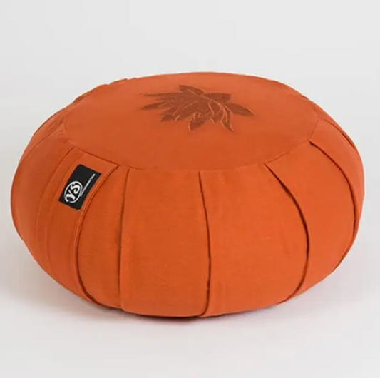 Zafu  Coussin -  Sienne - Lotus