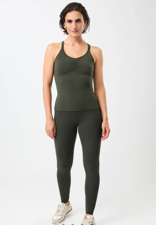 Infinity Top with Built-in Support Bra - Dreamer - Lilac