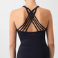 Infinity Top with Built-in Support Bra - Dreamer - Lilac
