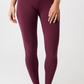 Bedruckte Mandala-Leggings mit hoher Taille und tropischem Blumendruck in Beige-Schwarz-Blau