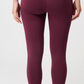 Bedruckte Mandala-Leggings mit hoher Taille und tropischem Blumendruck in Beige-Schwarz-Blau
