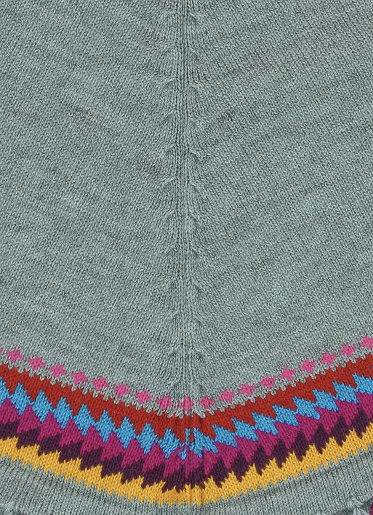 Poncho Altiplano - Grey Sensation