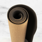"Neutral" cork and rubber yoga mat