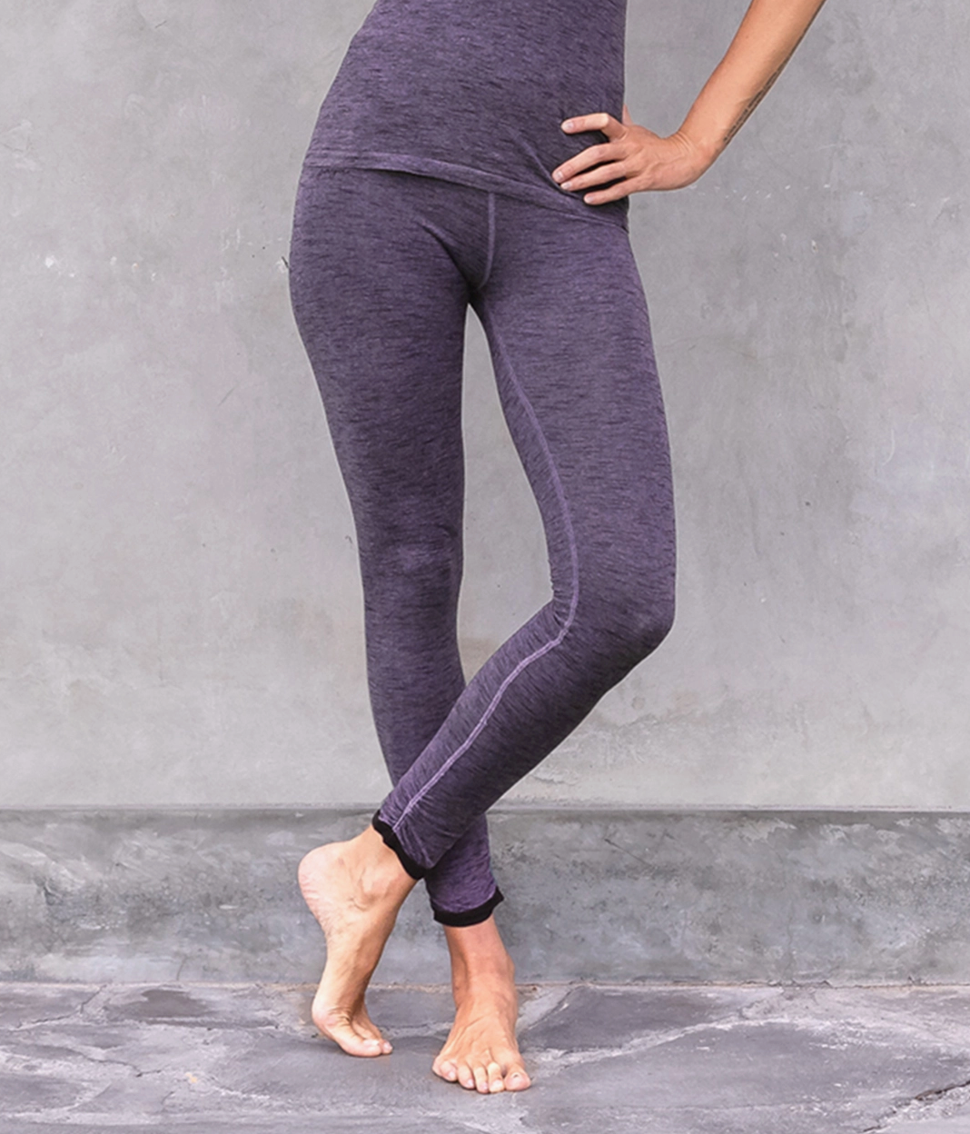 Legging sportif et élégant SOA - Violet