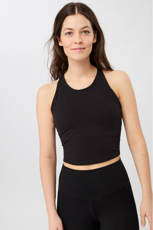 Bras Cross Top - Black