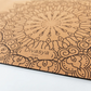 Mini Studio Yoga Mat for Knees: Gray + Strap