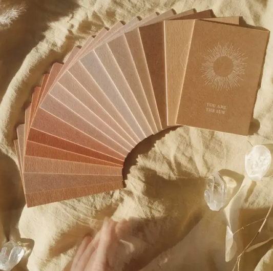 Jeux de carte artisanale - Oracle - "cosmic affirmations"