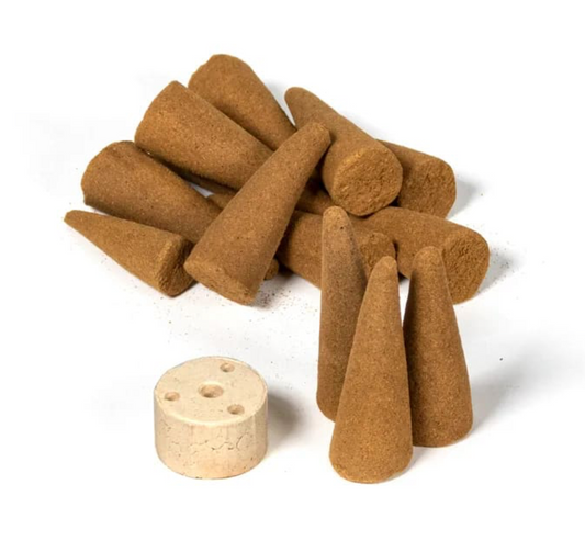 Organic Goodness - 12 jumbo encens & cônes + bruleur