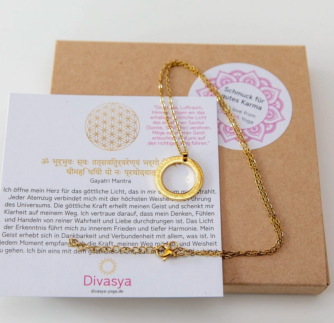Collier "Gayatri Mantra"