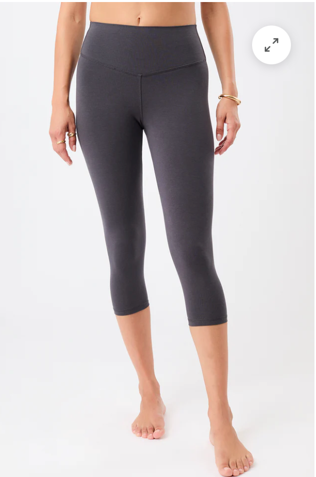 Bedruckte Mandala-Leggings mit hoher Taille und tropischem Blumendruck in Beige-Schwarz-Blau