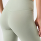 Barre Tight Hight Rise Leggings Mandala - Solid Green Seaweed