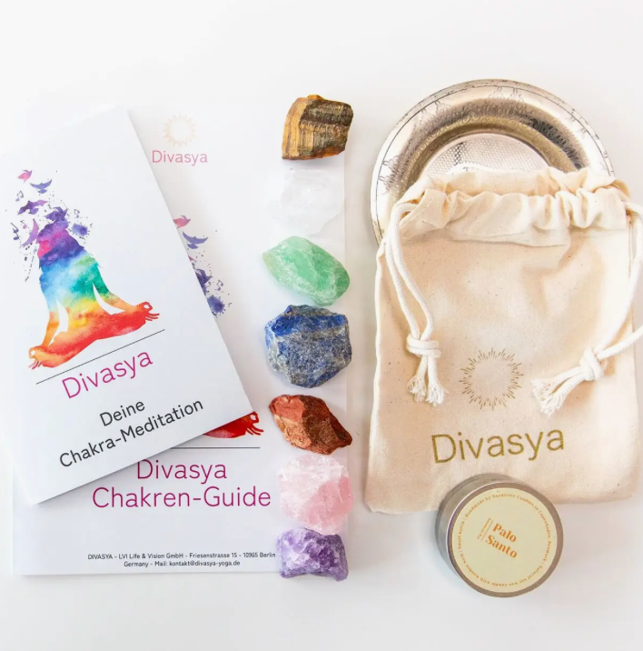 Set - Kit de base de pierres de Chakra - Divasya