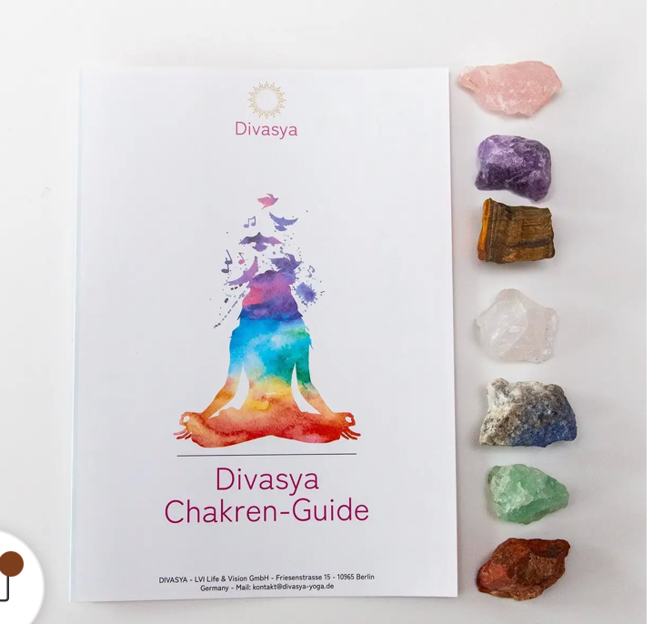 Set - Kit de base de pierres de Chakra - Divasya