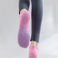 Chaussettes antidérapantes  – Yoga & Pilates - purple