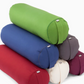Olive green round spelled bolster