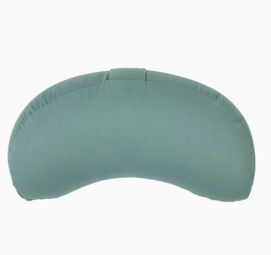 Coussin de méditation demi lune - Yogi Moon  - Ice blue