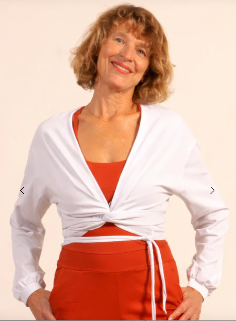 Talya cache-coeur - Wrap - White