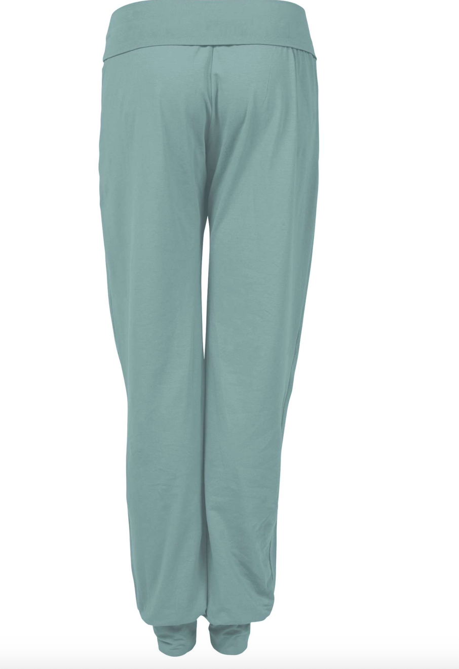 Joelle-Hose aus Bio-Baumwolle – Burgunderrot – Jaya
