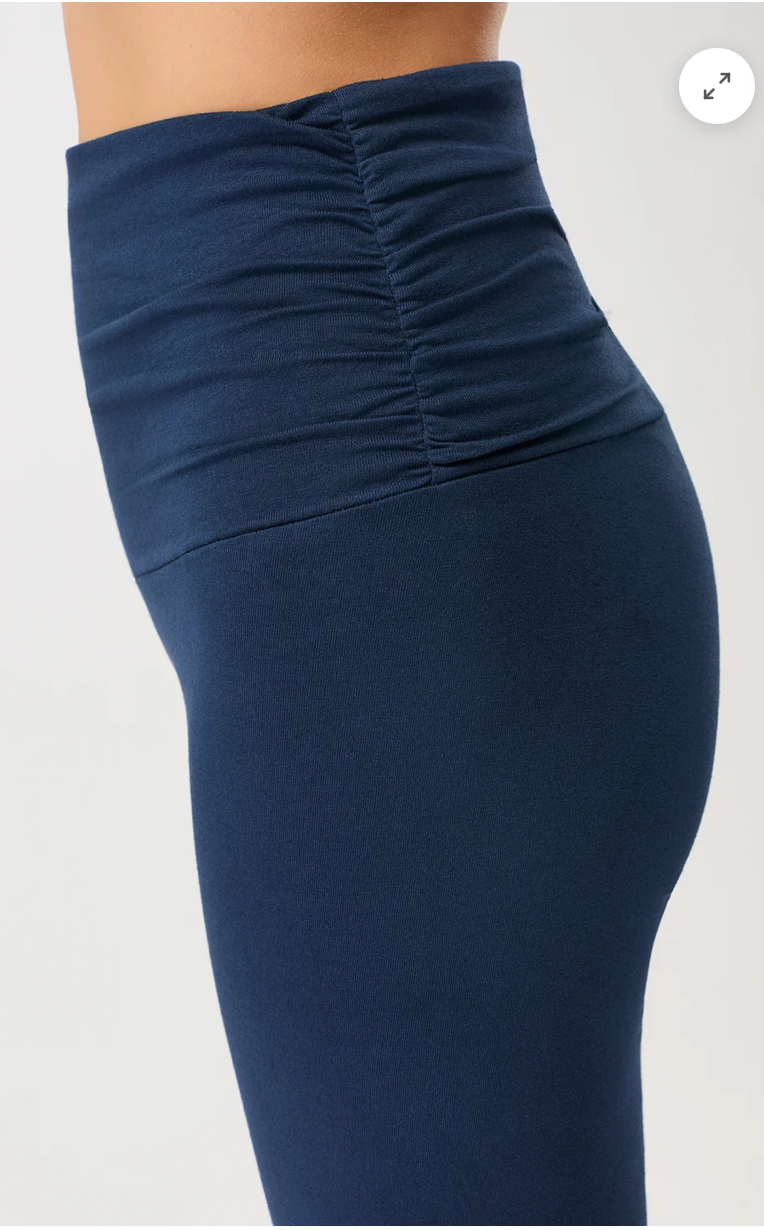 Barre Tight Hight Rise Leggings Mandala - Solid Green Seaweed