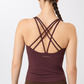 Infinity Top with Built-in Support Bra - Dreamer - Lilac