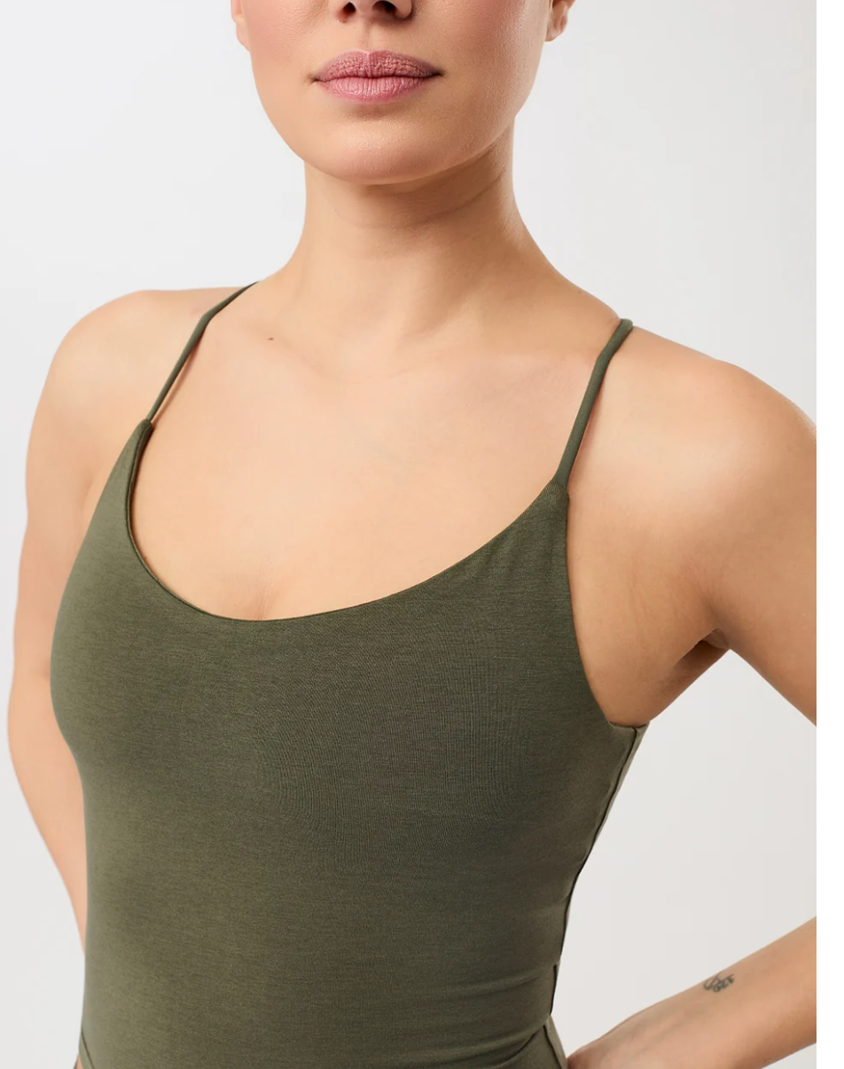 Infinity Top with Built-in Support Bra - Dreamer - Lilac