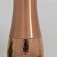 Matte Kupferflasche – teilweise gehämmert, 800 ml