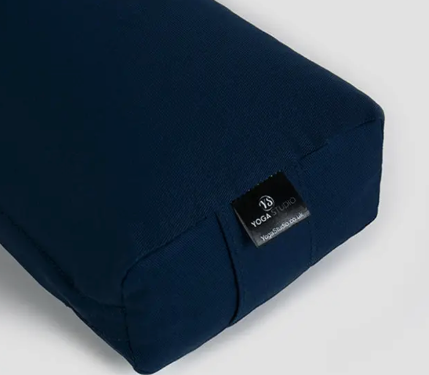Bolster rectangulaire en taille moyen - marine