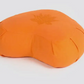 Zafu - Coussin Demi-lune - Lotus - orange