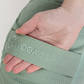 Zafu - Coussin Demi-lune - Lotus - vert pastel