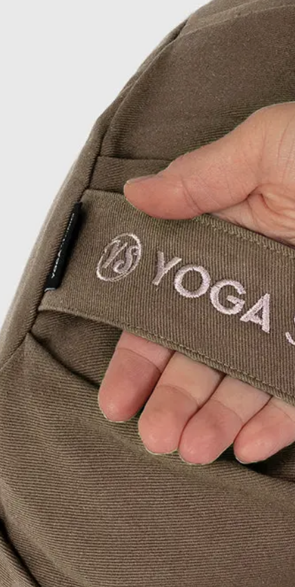 Zafu Bio-Buchweizen-Halbmondkissen Yoga Studio EU