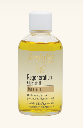 Huiles aux pierres précieuses -  "Régénération"  - visage & corps  100 ml - Vegan