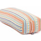 Meditation cushion with jacquard patterns - Light blue and apricot