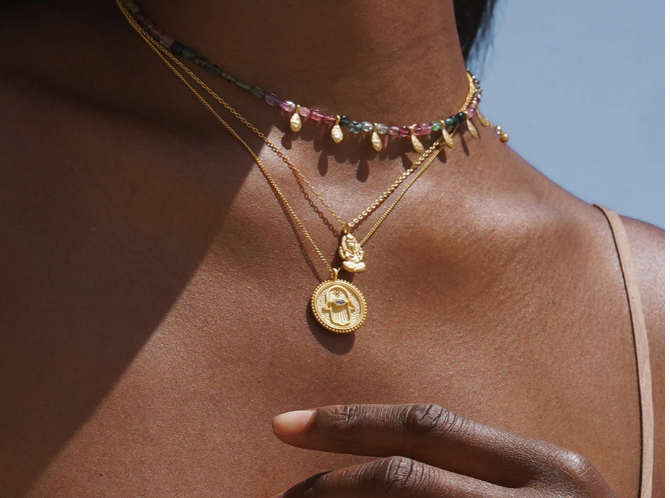 Chakra Necklace Aligned in Purpose