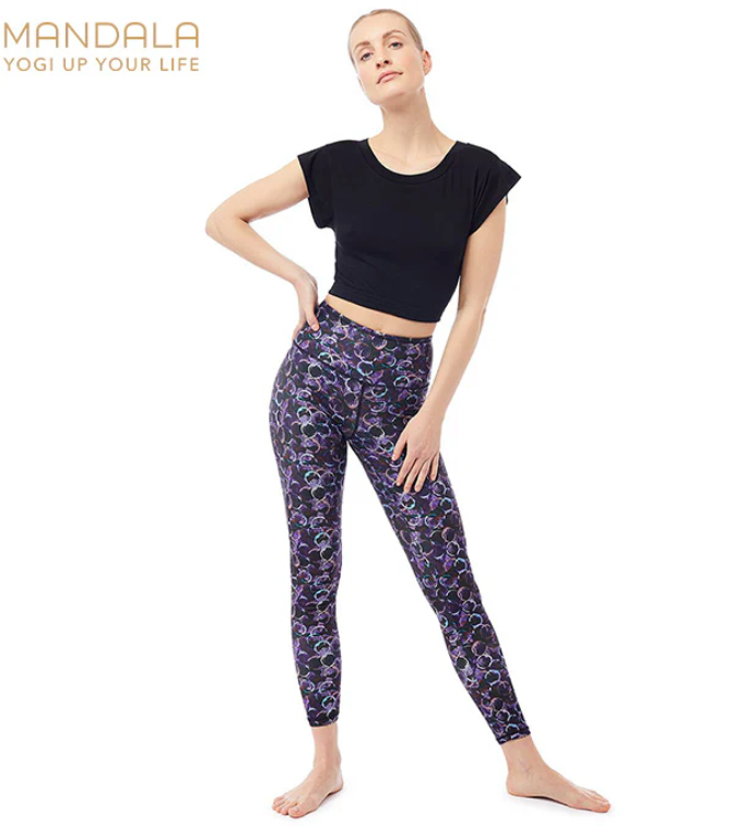 Printed Fitness Leggings - Bubble - Mandala