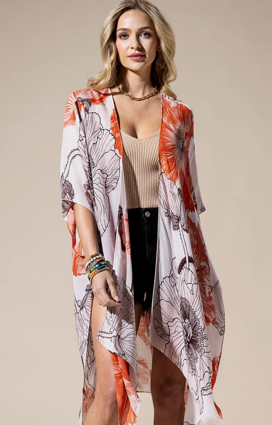 Mizar Kimono Dunkellila