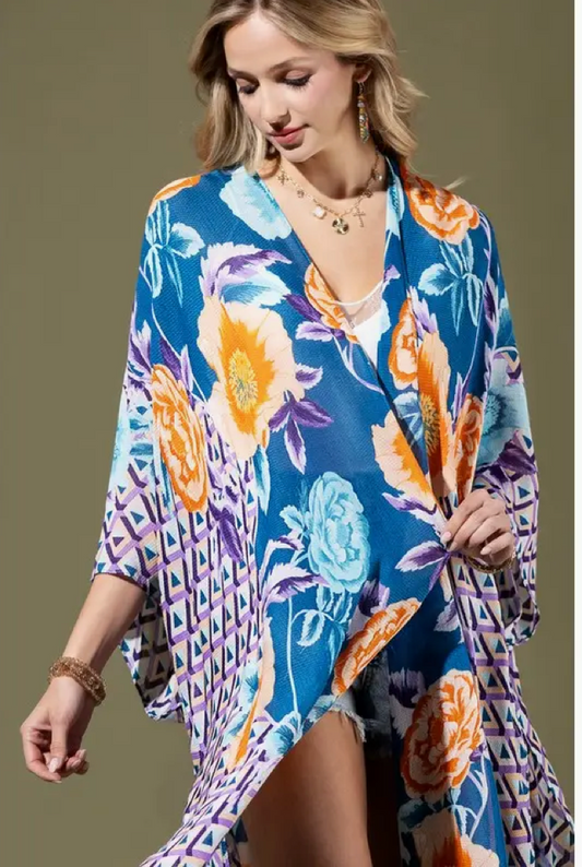 Mizar Kimono Dunkellila