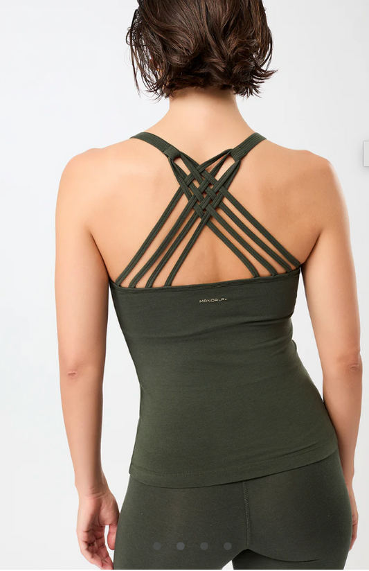 Infinity Top with Built-in Support Bra - Dreamer - Lilac